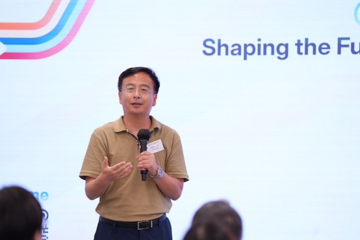 Professor Z. Max Shen speaking
